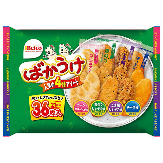 Kuriyama Beika Bakauke Assortment 36 pieces x 10 bags [shipped in Japan]