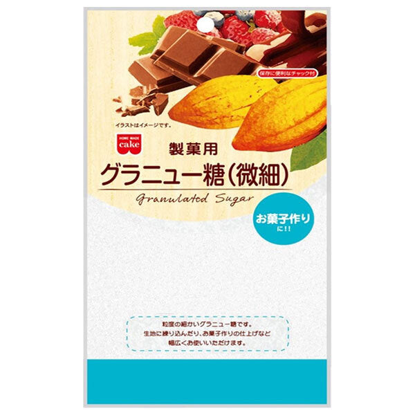 Kyoritsu Foods Granulated Sugar for Confectionery (Fine), 160g x 6 bags [Ships from Japan]