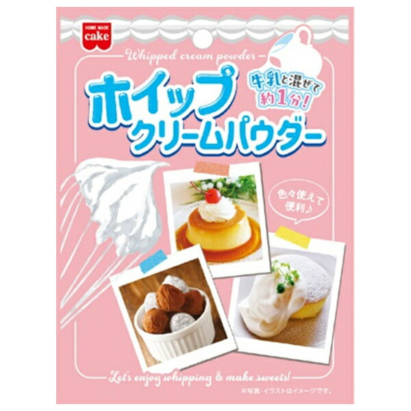 共立食品 ホイップクリームパウダー 28g×6袋入【日本出荷】