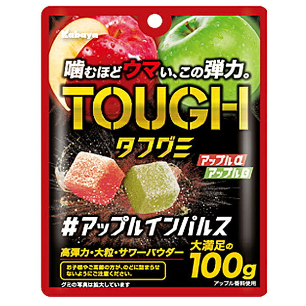 カバヤ タフグミ アップルインパルス 100g×6袋入【日本出荷】