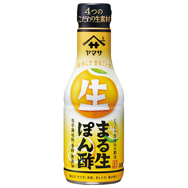 Yamasa Soy Sauce Maru Nama Ponzu 360ml x 12 bottles [Ships from Japan] 