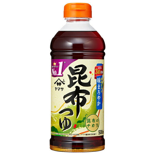 Yamasa soy sauce kelp soup 500ml plastic bottles x 12 bottles [shipped in Japan]