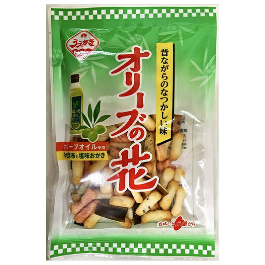 Uegaki Beika Olive Flower 62g x 12 pieces [Shipped in Japan]