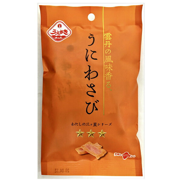 植垣米菓 うにわさび 22g×12個入【日本出荷】