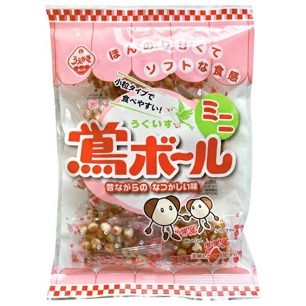 植垣米菓 鴬ボール ミニ 85g×12個入【日本出荷】
