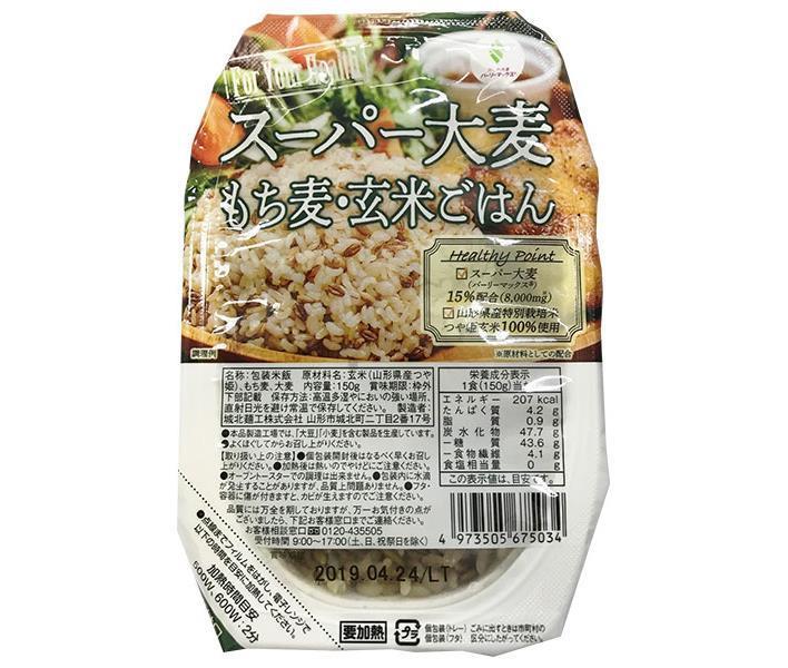 Johoku Menko Super Barley Glutinous Barley Brown Rice 150g x 24 pieces [Shipped in Japan]