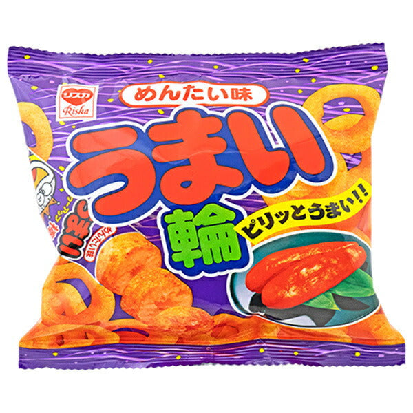 Yaokin Umaiwa Mentai Corn Snacks 17g x 30 Bags [Ships from Japan]