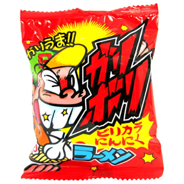 やおきん ガリボリラーメン ピリカラニンニク 25g×21袋入【日本出荷】