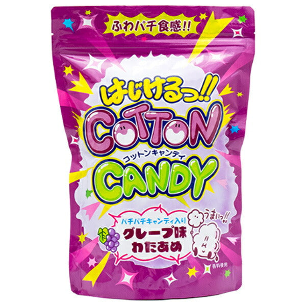 Yaokin Bursting Cotton Candy Grape 1 piece x 6 pieces [Shipped in Japan]