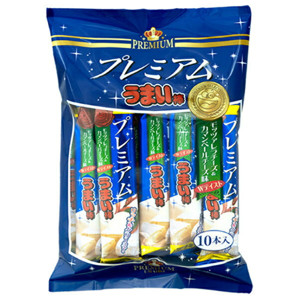 Yaokin Premium Umaibo Mozzarella & Camembert 90g (9g x 10 pieces) x 12 pieces [Shipped in Japan]