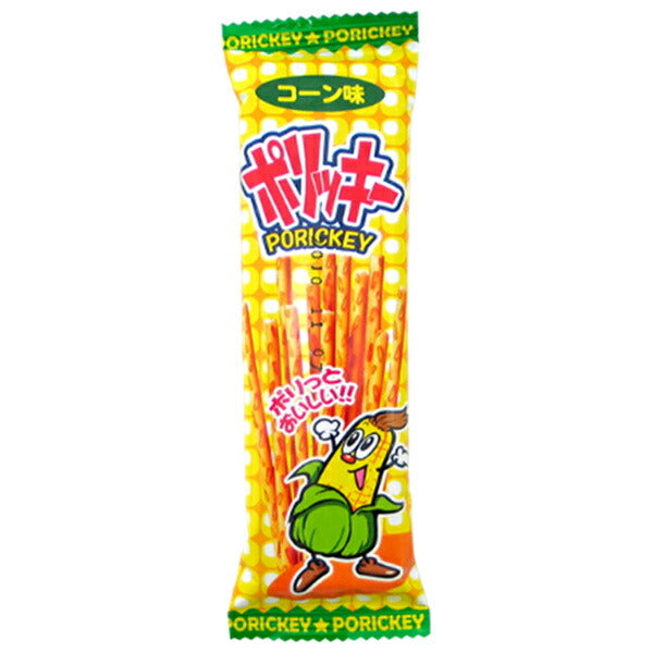Yaokin Porikki Corn Flavor 16g x 24 pieces [Shipped in Japan]