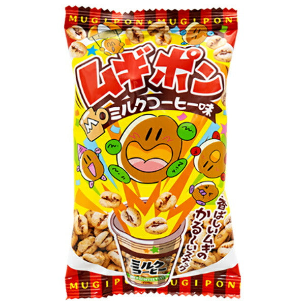 Yaokin Mugipon Milk Coffee Flavor 11g x 24 bags [Shipped in Japan]