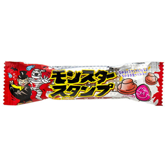 やおきん モンスタースタンプ コーラ 15.2g×50袋入【日本出荷】
