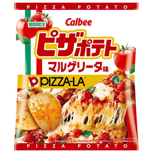 Calbee Pizza Potato Margherita Flavor 55g x 12 pieces [Shipped in Japan]