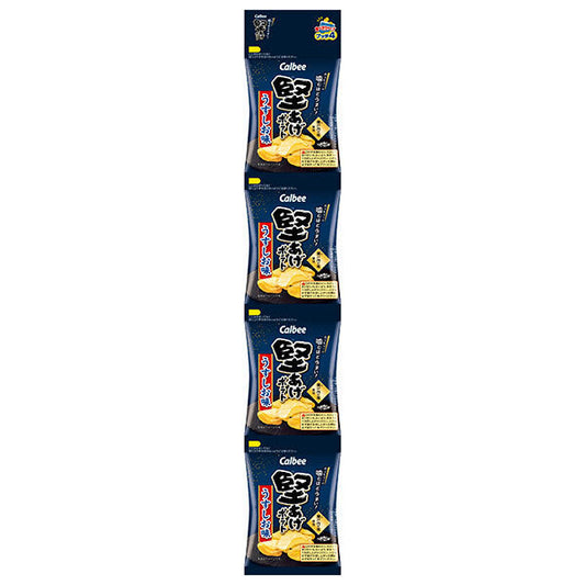 Calbee Kataage Pucci 4 Light Shio Flavor 60g x 10 bags [Shipped in Japan]