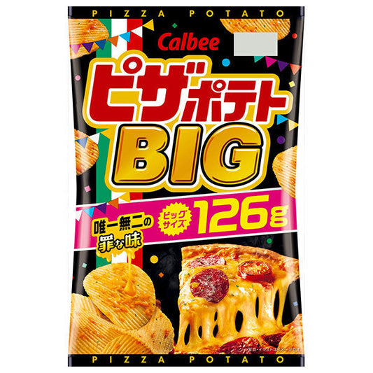カルビー ピザポテト BIG 126g×12袋入【日本出荷】