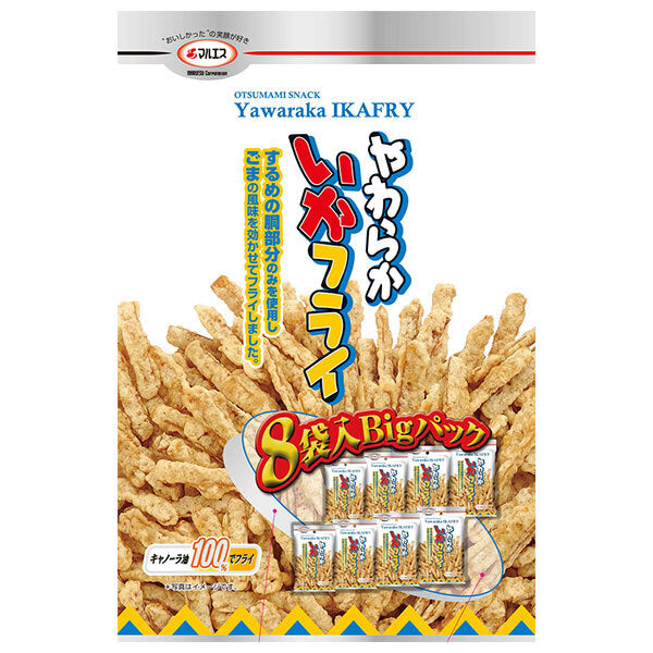 マルエス やわらかいかフライ 8袋入 176g×5袋入【日本出荷】