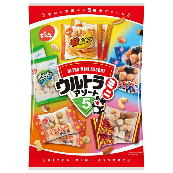 でん六 デンロク ウルトラミニアソート5 200g×12袋入【日本出荷】