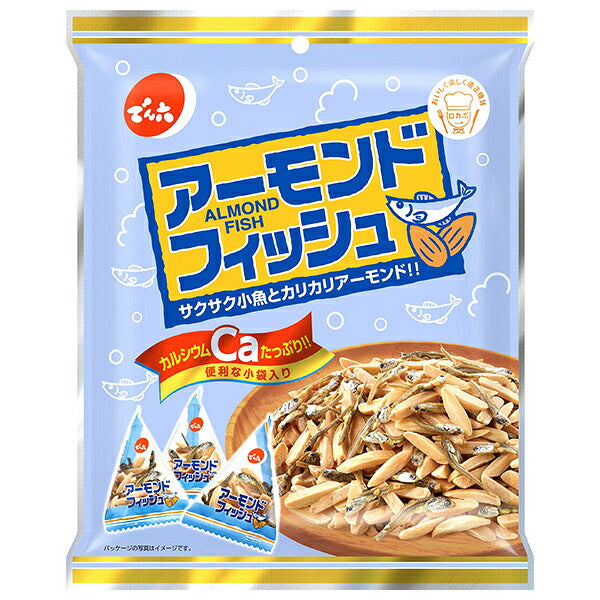 Denroku Almond Fish Small Bag 82g x 12 bags [Shipped in Japan]
