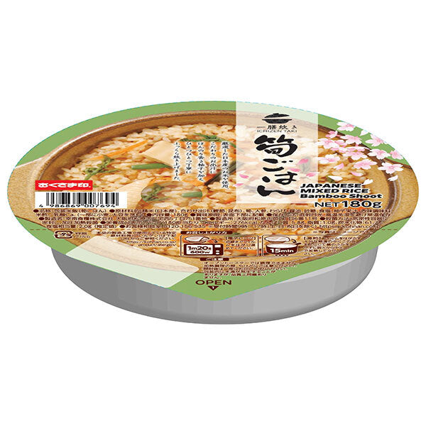 Konan Foods Single Cooked Bamboo shoots rice 180g x 18 pieces [Shipped in Japan]