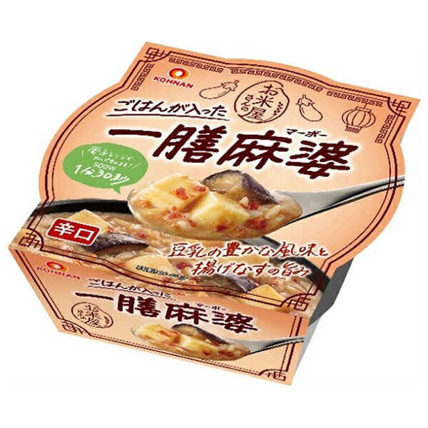 Kounan Shokuryo Single-Serving Mapo Tofu with Rice 250g x 12 [Ships from Japan]