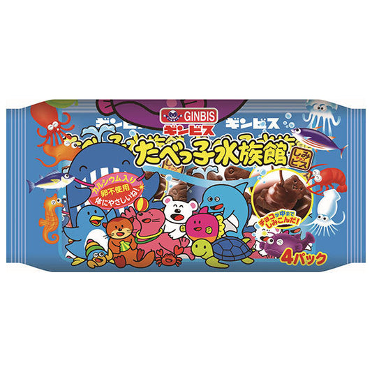 ギンビス たべっ子水族館4P 120g×12袋入【日本出荷】