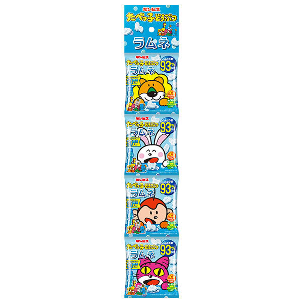 ギンビス たべっ子どうぶつ ラムネ 4連 36g(9g×4)×12個入【日本出荷】