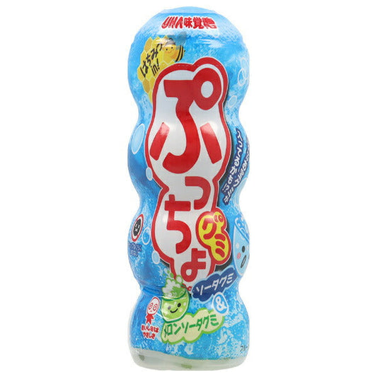 UHA味覚糖 ぷっちょグミ ソーダ 40g×10個入【日本出荷】