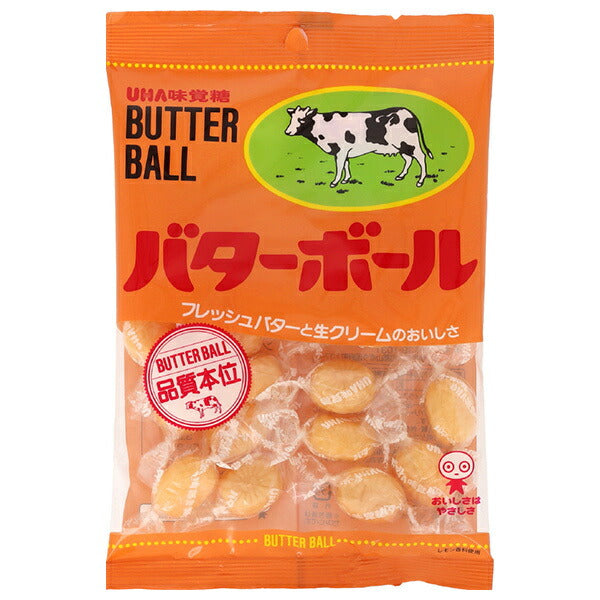 UHA味覚糖 バターボール 104g×6袋入【日本出荷】