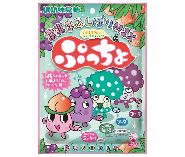UHA Mikakuto Puccho bag 4 types assorted 88g x 6 pieces [shipped in Japan]