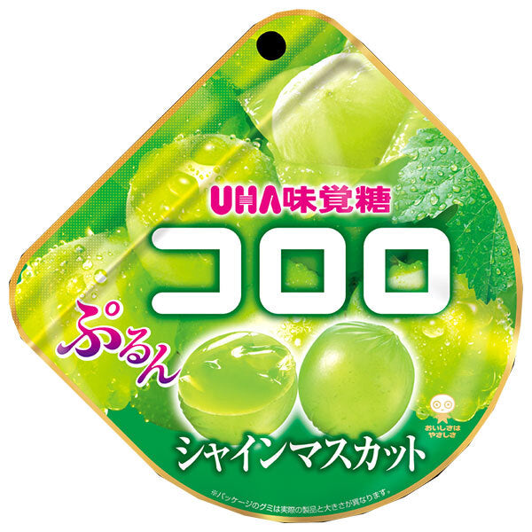 UHA Mikakuto Corolo Shine Muscat Grapes, 48g x 6 bags [Ships from Japan] 
