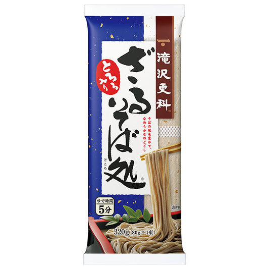Nissin Welna Takizawa Sarashina Zaru Soba Soba, 320g x 15 bags [Ships from Japan] 