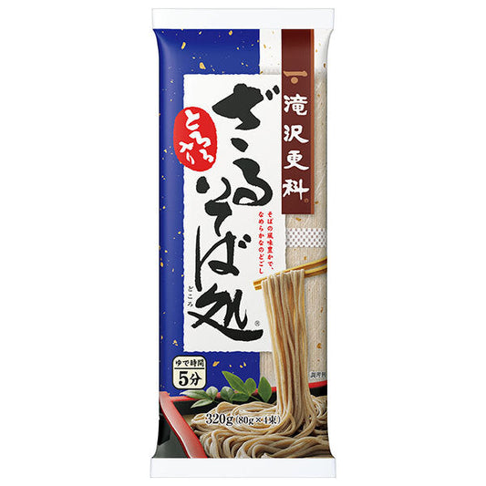 日清ウェルナ 滝沢更科 ざるそば処 320g×15袋入【日本出荷】