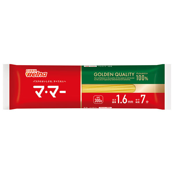 Nisshin Seifun Verna Mama Spaghetti 1.6mm 300g x 40 bags [Shipped in Japan]