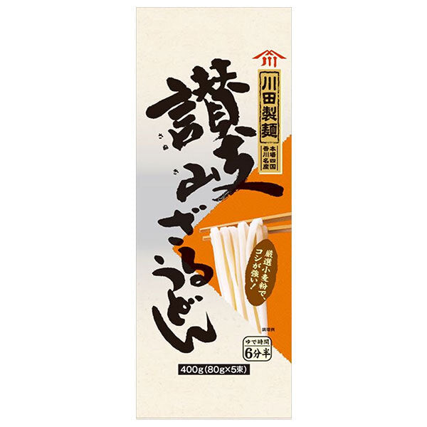 Nissin Welna Kawada Seimen Sanuki Zaru Udon, 400g x 20 bags [Ships from Japan] 