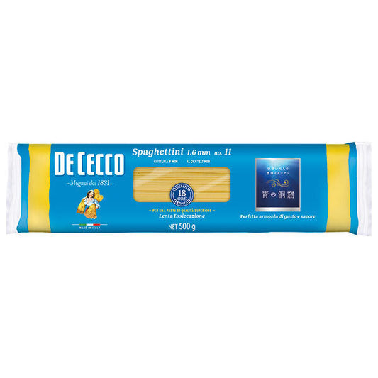 Nisshin Seifun Verna di Czech No.11 Spaghettini 500g x 24 bags [Shipped in Japan]