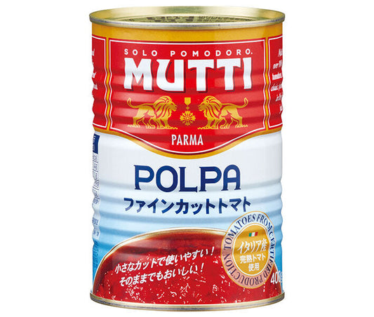 ムッティ MUTTI ファインカットトマト 400g缶×12本入【日本出荷】