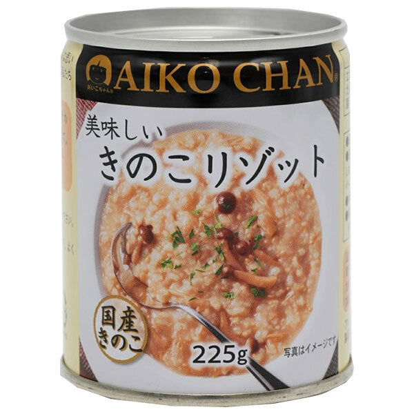 伊藤食品 美味しいきのこリゾット 225g缶×12個入【日本出荷】