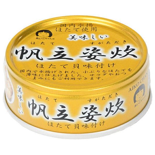 Ito Foods Delicious Scallop Cooked 70g can x 24 pieces [Shipped in Japan]