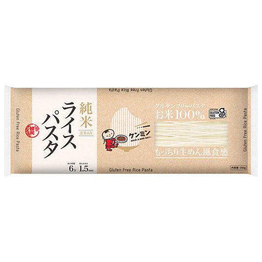 Kenmin Rice Pasta 250g x 12 bags [shipped in Japan]