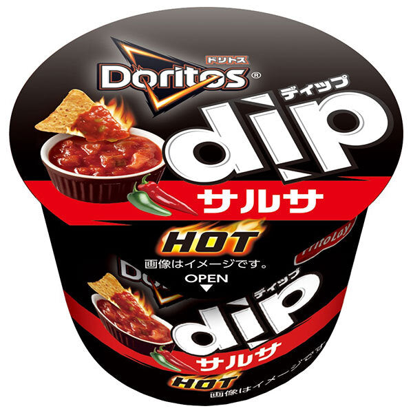 Frito-Lay Frito-Lay Doritos DIP Salsa HOT 95g x 15 pieces [Shipped in Japan]
