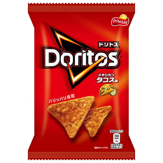 Frito-Lay Doritos Mexican Taco Flavor 60g x 12 bags [Shipped in Japan]