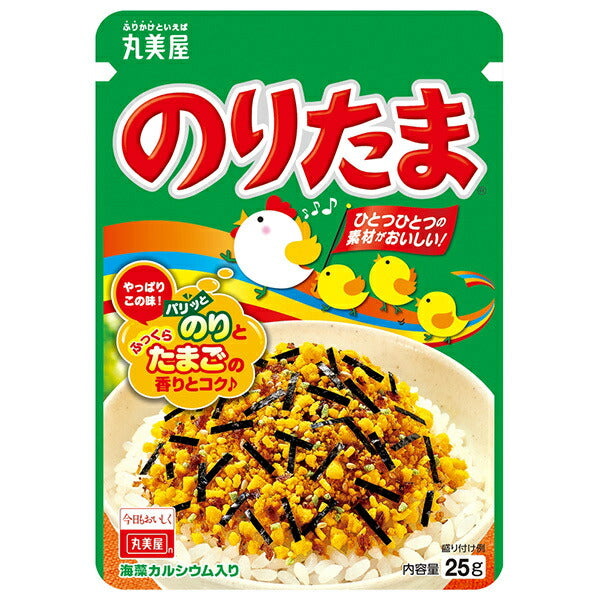 Marumiya Furikake Noritama 25g x 10 bags [shipped in Japan]