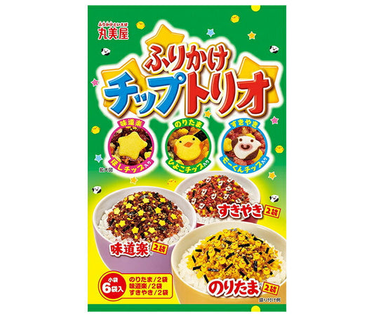 丸美屋 ふりかけ チップトリオ 14g×10袋入【日本出荷】