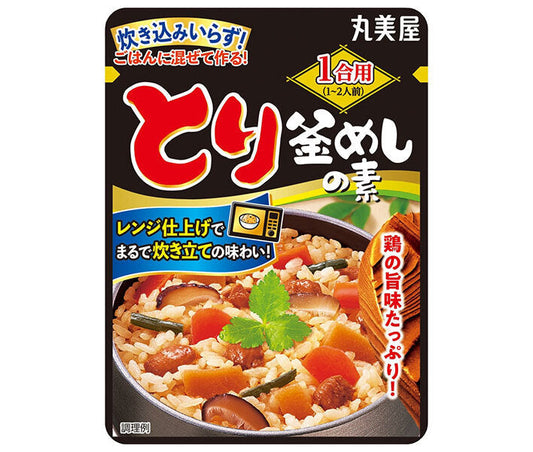 丸美屋 1合用 混ぜて作る とり釜めしの素 110g×10個入【日本出荷】