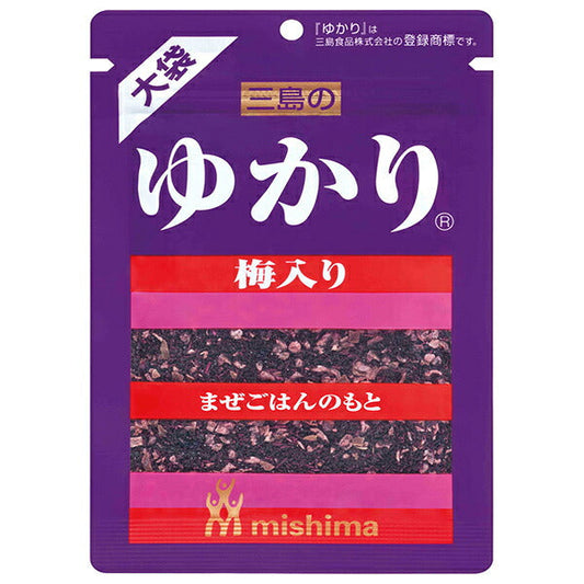 Mishima Foods Yukari Plum Large Bag 40g x 10 bags [Shipped in Japan]