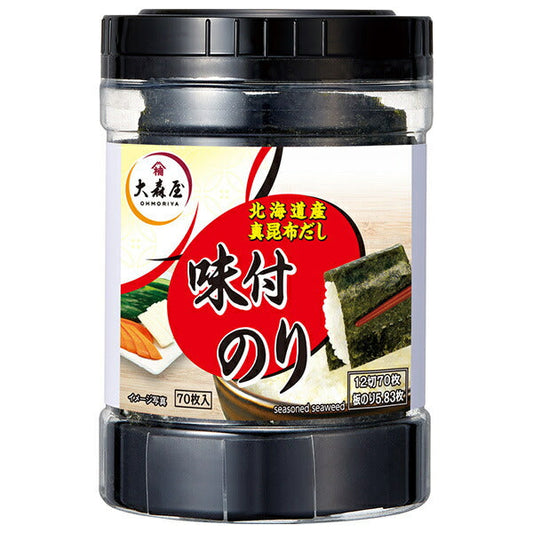 大森屋 味付卓上70 (12切70枚)×30個入【日本出荷】