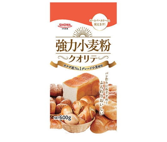 Showa Sangyo (SHOWA) Qualite (Strong Wheat Flour) 600g x 20 bags [Ships from Japan] 