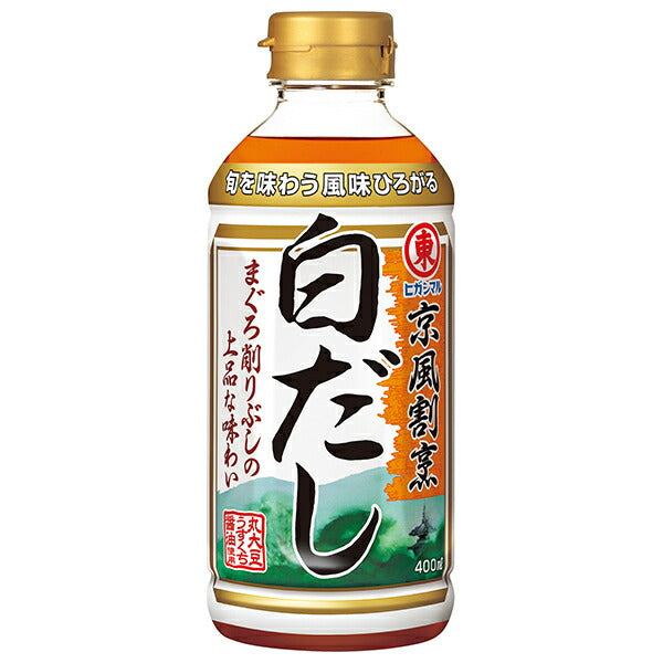 Higashimaru Soy Sauce Kyoto Kappo White Dashi 400ml PET bottle x 12 pieces [Shipped in Japan]
