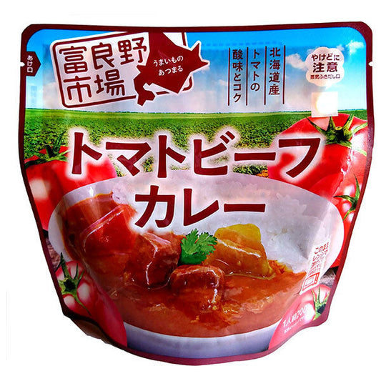 Furano Regional Wholesale Market Tomato Beef Curry 200g x 40 bags [Ships from Japan] 